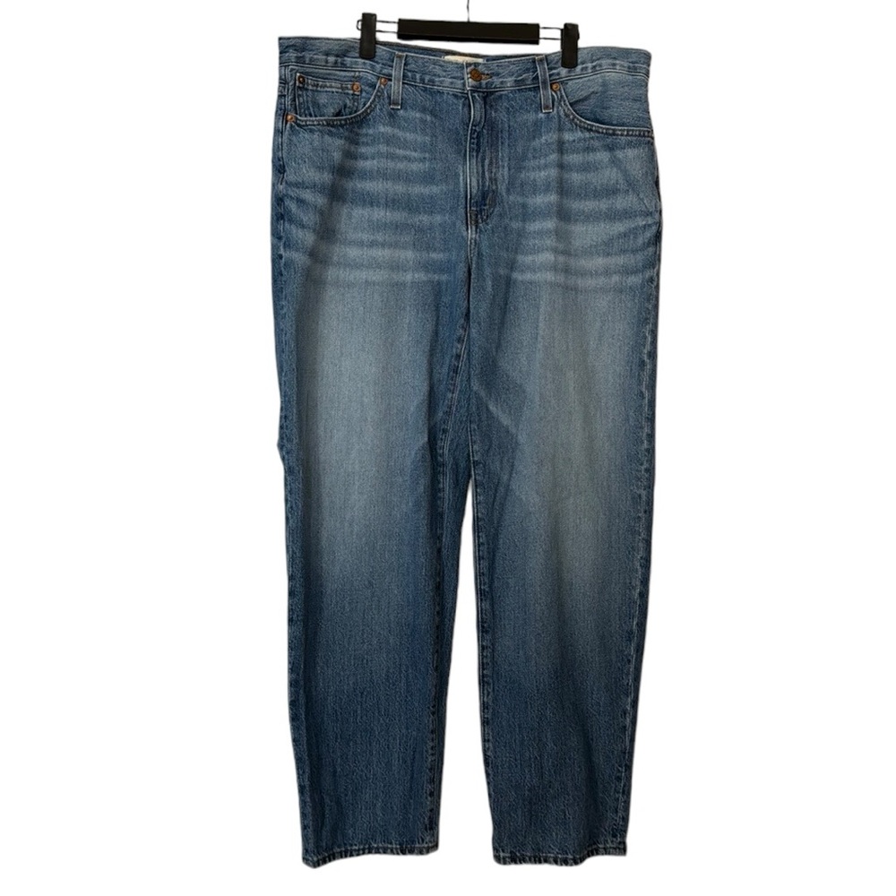 Madewell | The Slouchy Boyjean Size 32 Light Wash Low Waist Baggy